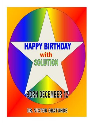 cover image of BORN DECEMBER 12